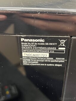 Panasonic SA-BTX77 – domácí kino / audio systém - 12