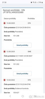 Motor Subaru 2.0 92kW - 12