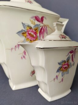 Starožitný porcelánový čajový servis od MZ Art Deco - 12