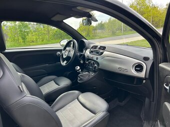 Fiat 500 0.9 turbo klimatizace kůže - 12