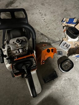 Stihl ms 066 zánovní + pžíslušenství - 12