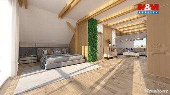 Prodej, rodinný dům, pozemek 2.490 m2, Strašín, Lazny - 12