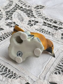 Porcelánové vintage figurky. Ptáci Capodimonte. - 12