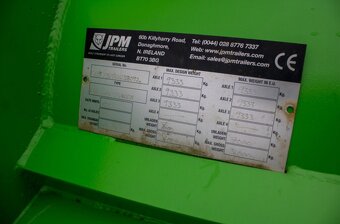 Podvalník 17,5t - vlek prepravník príves - 12