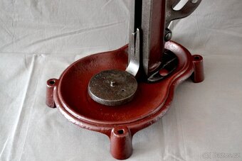 Velmi stará francouzska špuntovačka láhví, 70cm - 12