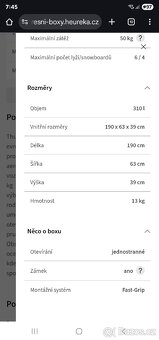 Rakev na auto Thule Pacific 600 - 12