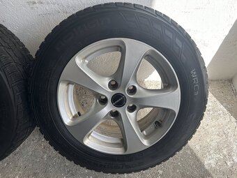 Alu kola R16 5x120 VW Transporter T5 + zimní pneu 205/65/16C - 12