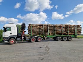 lesovůz Traktor Scania R420 6x6 + Epsilon 165Z + Umikov - 12