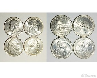 SADY OBĚHOVÝCH MINCÍ AMERIKY - FOTO A CENA V POPISU - 12