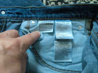 Rifle Levis, model 511, vel. W34 L32 REZERVACE do 4.7. - 12