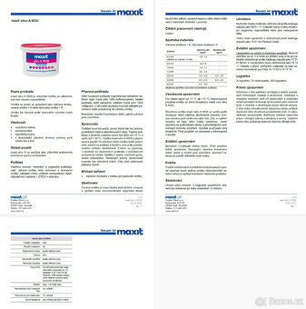 Maxit silco A9030 silikonová omítka odstín muskat5580 - 12