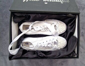 Tenisky Converse-pearls wedding edition - 12