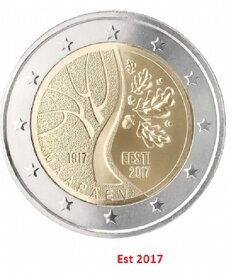 Euro pametni mince 2009 - 2017 - mozne predani v Praze - 12