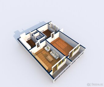 Prodej byty 2+1, 63 m2 - Děčín III-Staré Město, ev.č. 00755 - 12