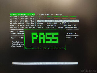 Budget Gaming PC, i3-12100F GTX1660 Ti 6GB + záruka, upgrade - 12