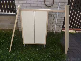 IKEA MAGIKER skříňka dvoudvéřová+ 2x police zdarma - 12