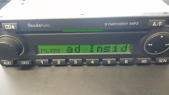 Autorádio škoda auto Symphony MP3 - 12