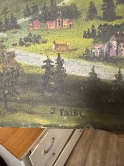 Obrazy Plátno a Olej Malba - 12