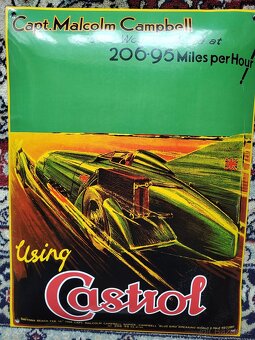 Plechové cedule – Retro dekorace (Pilsner, Castrol, Persil) - 12