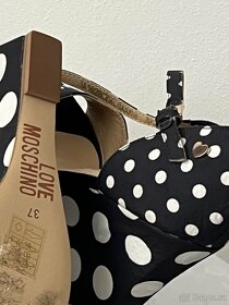 Moschino - dáms. nové boty na klínku – vel. 37 - 12