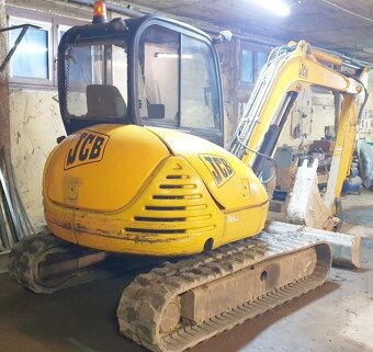 6.4t minibagr guma JCB 8052 dobré pásy - 12