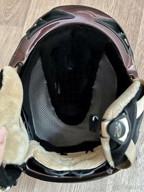 Lyžařská helma Smith + brýle Scott - 12