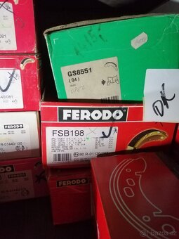 Brzdové obložení čelisti bubnování brda - 12