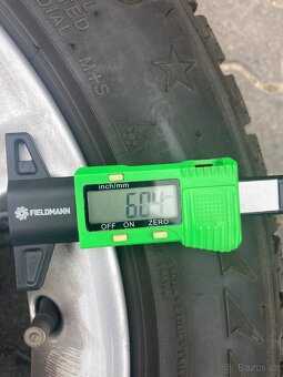 Alu disky 5x120 z vozu BMW řada 1, pneu zimní - 12
