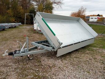 Přívěs Eduard 3-straný sklápěč 4018 3500kg, 3 nápr - 12