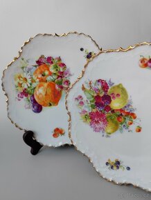 Vynikající porcelánový talíře od manufaktury Bauscher Weiden - 12