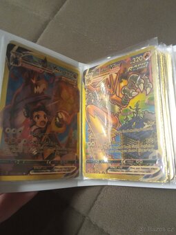 Prodám pokémon album se zlatimy kartami - 12