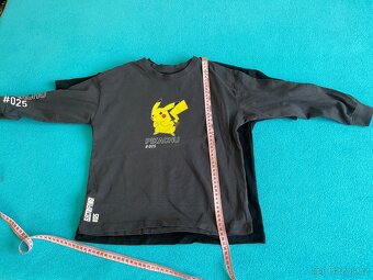 Tričko + Mikina Pikachu- Zara- 122/128 - 12