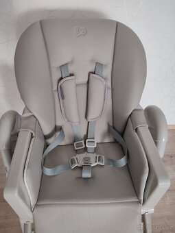 Jídelní židlička Kinderkraft YUMMY grey - 12