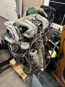 BMW M40B18 – 2x motor + 2x převodovka + díly - 12