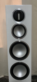 Monitor Audio Gold 300 4g stojanový reproduktor lesklý bílý - 12