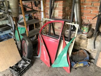 Citroen kachna 2CV, plechařina a různé - 12