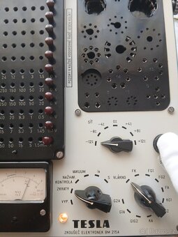 TESLA BM215A  -  ZKOUŠEČ ELEKTRONEK - 12
