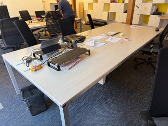 Velký kancelářský stůl Techo 310×140cm - 12
