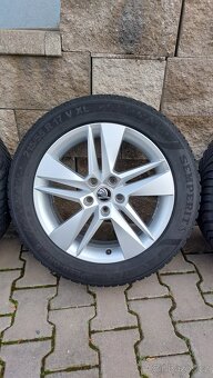 Zimní alu Kola 5x112 r17 Markab škoda Superb III - 12