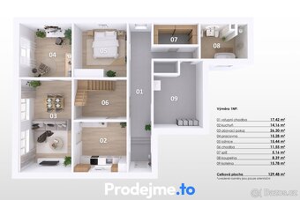 Prodej rodinného domu 5+1, 161 m2 - Šumná, ev.č. 100089 - 12