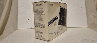 SONY DISCMAN D-100 + BATTERY PACK BP+100 TOP STAV - 12