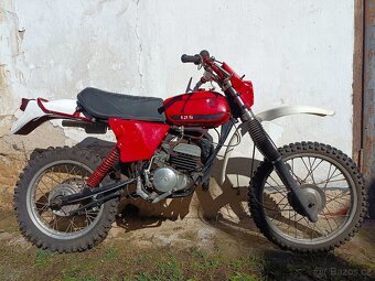 stavba z čz 125 511 516 soutěžní terénní motokross - 12