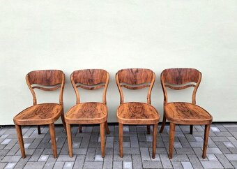 Luxusní prvorepublikové židle THONET po renovaci - 12