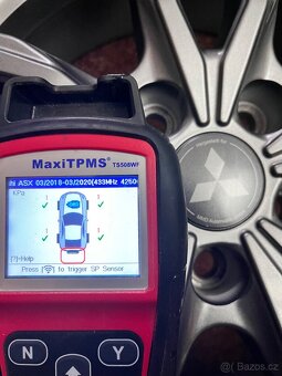 5x114,3 R17 Mitsubishi Outlander / ASX - ET 38 - TPMS - 12