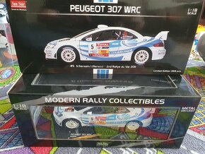 Peugeot 307 wrc 1:18 rally limitka 559ks,sunstar, Sarrazin - 12