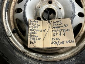 ZIMNÍ SADA ORIGINÁL SMART FOR TWO - 135/70R15/175/55 R15 - 12