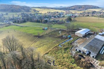 Prodej zemědělského objektu s pozemky o výměře 11 418 m², Ho - 12