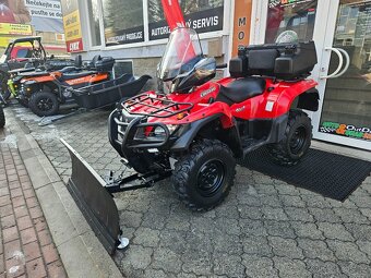 Suzuki KingQuad 750 Axi, kryt podvozku,kufr, plexi,DPH - 12