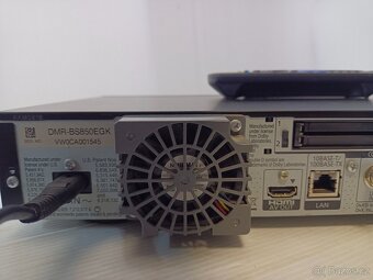 Panasonic DMR-BS850, Blu-ray recorder+HDD 500G+HDMI+satelit+ - 12