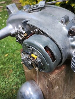 Prodám náhradní motor na jawa pionýr 05, plně funkční - 12